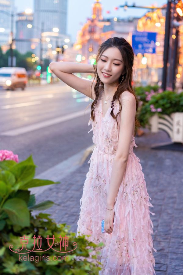 [克拉女神Kelagirls]  芊芊 《邂逅外滩》