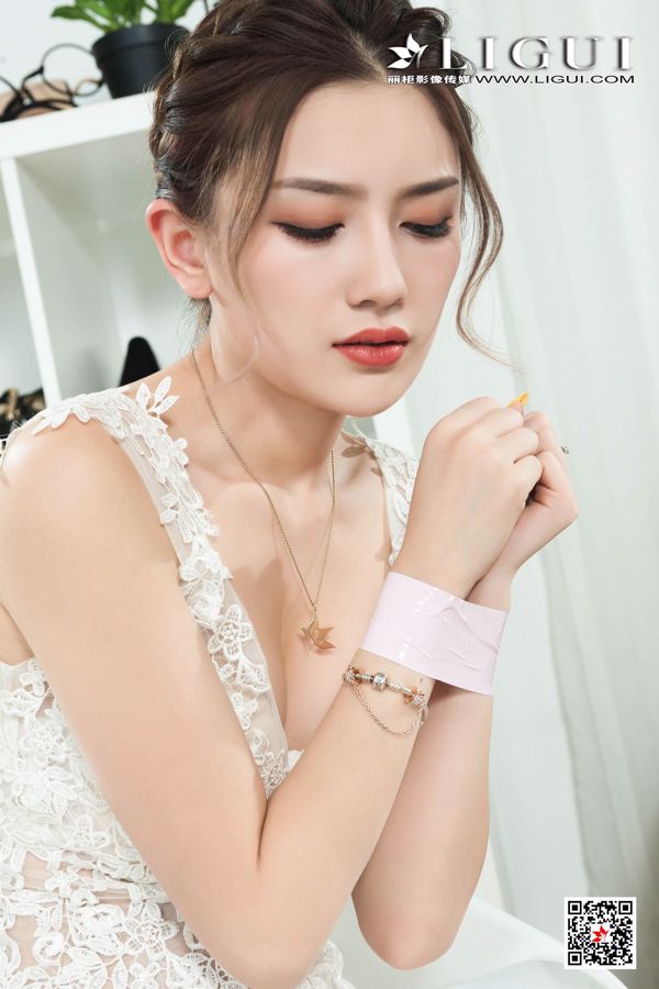 モデルスウィート「ホワイトシルクウェディングドレス」[丽柜Ligui]