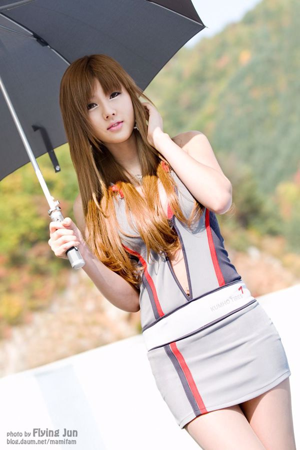 Korean car model Hwang Mi Hee "Auto Show Picture Series" Collection Edition